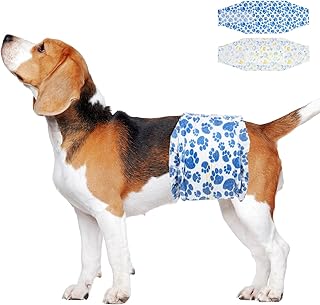 FASCE DIAPERS PANNOLINI A FASCIA PER CANI MASCHI MISURA S 12 PZ.