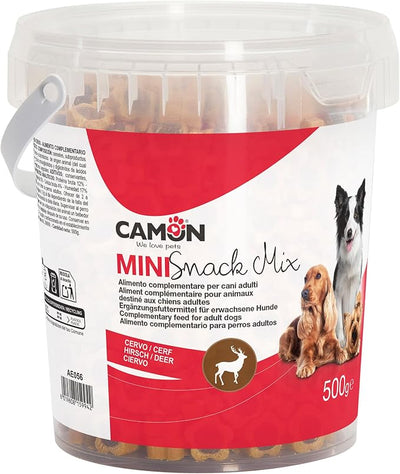 CAMON MINI SNACKS MIX CON CERVO 500 GR