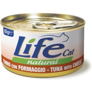 LIFE NATURAL TONNO CON FORMAGGIO 85 GR