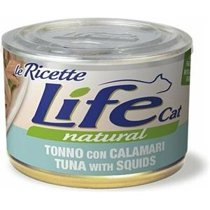 LIFE CAT LE   RICETTE TONNO CON CALAMARI E FAGIOLINI 150 GR