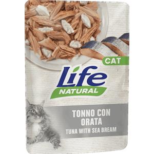 LIFE BUSTE GATTO TONNO CON ORATA 70 GR