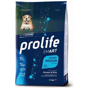 PROLIFE PUPPY MEDIUM RICCO DI POLLO E RISO 2,5 KG.