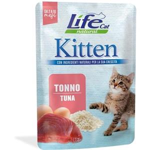 LIFE BUSTE GATTO KITTEN  CON TONNO 70 GR