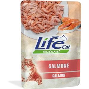 LIFE BUSTE GATTO CON  SALMONE 70 GR