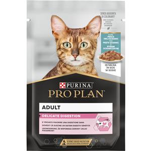 PURINA PROPLAN ADULT DELICATE DIGESTIONE CON PESCE DELL'OCEANO IN SALSA 85 GR.