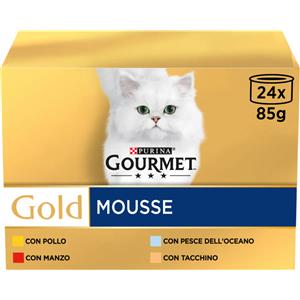 GOURMET MULTIPACK MOUSSE  FORMATO CONVENIENZA 24 PZ X 85 GR