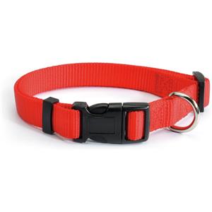 CAMON COLLARE CON SGANCIO REGOLABILE MM.25 COL.ROSA FLUO