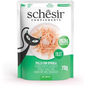SCHESIR BUSTINE  POLLO CON SPIGOLA  IN JELLY 70 GR