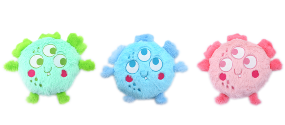 GD CHIRPY ALIEN GIOCHI PER CANI COL, ASS
