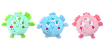 GD CHIRPY ALIEN GIOCHI PER CANI COL, ASS