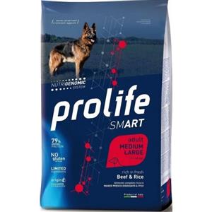 PROLIFE ADULT MEDIUM LARGE RICCO DI MANZO E RISO 2,5 KG.