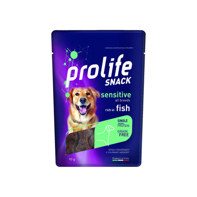 PROLIFE SENSITIVE SNACK 90 GR CON PESCE