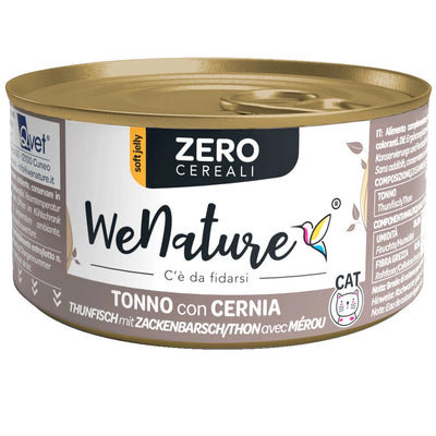 WE NATURE ZERO CAT TONNO E CERNIA 85 GR