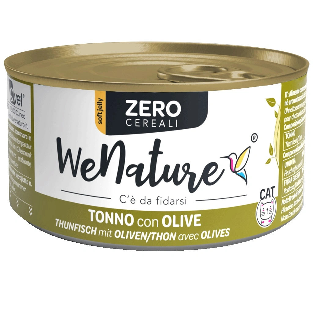 WE NATURE  TONNO CON OLIVE IN IN ACQUA  85 GR