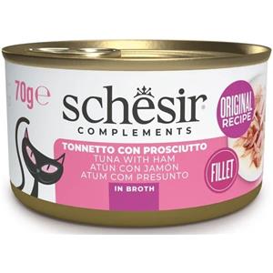 SCHESIR TONNETTO CON PROSCIUTTO IN BRODO 70 GR