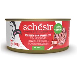SCHESIR TONNETTO CON GAMBERETTI  IN JELLY 140 GR