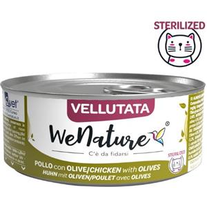 WE NATURE STERILIZZATO VELLUTATA DI POLLO CON OLIVE 70 GR
