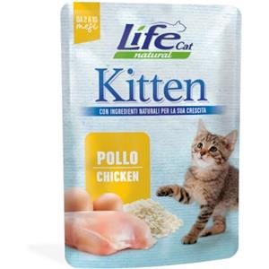 LIFE BUSTE GATTO KITTEN CON POLLO 70 GR