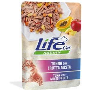 LIFE BUSTE GATTO TONNO CON FRUTTA MISTA 70 GR