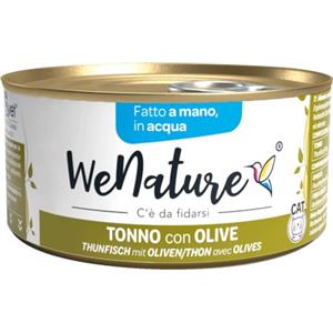 WE NATURE TONNO CON OLIVE IN ACQUA 85 GR