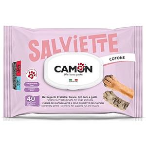 SALVIETTINE CAMON 40 PEZZI 30 X 20 CM CON AZIONE ANTIODORE