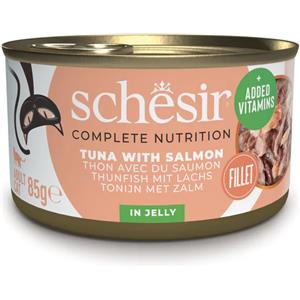 SCHESIR  TONNETTO CON SALMONE   IN JELLY 85 GR