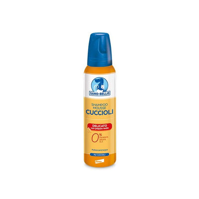 ELANCO SANO E BELLO SHAMPO MOUSSE CUCCIOLI DELICATO CON PAPPA REALE SPRAY 300 ML
