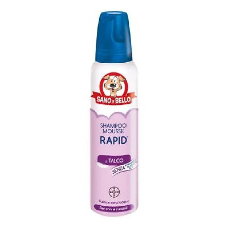 ELANCO SANO+BELLO SHAMPO RAPID TALCO PER CANI E CUCCIOLI 300 ML