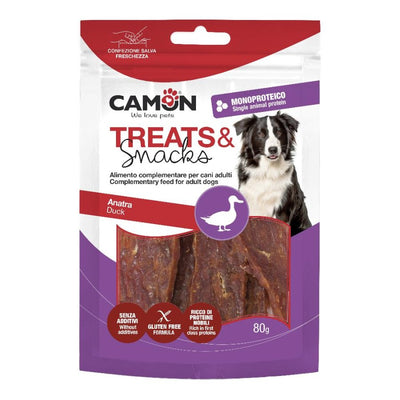 CAMON TRATS&SNACK STRISCE DI ANATRA 80 GR