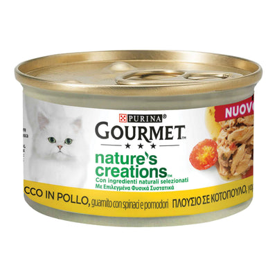 GOURMET PURINA NATURE'S CREATIONS RICCO IN POLLO 85 GR