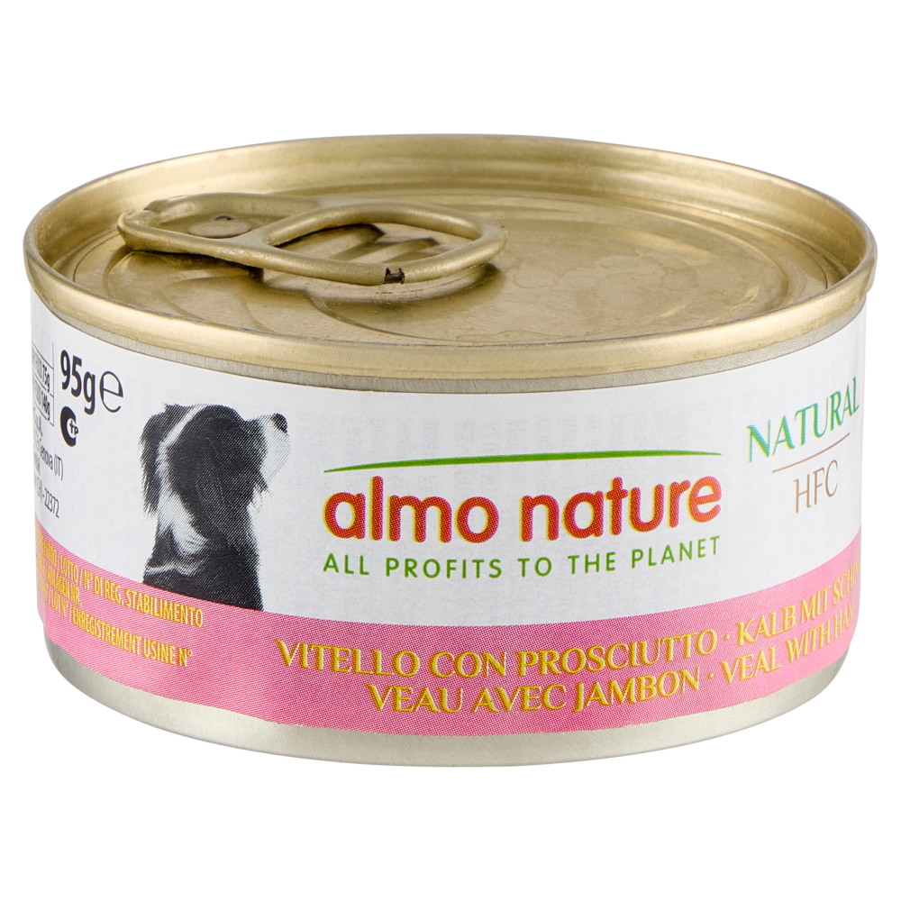 ALMO NATURE HFC NATURAL VITELLO CON PROSCIUTTO  95 GR