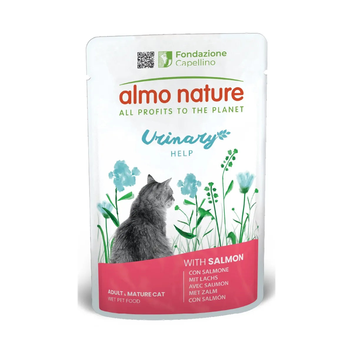 ALMO NATURE HOLISTIC URINARY HELP  CON SALMONE 70 GR