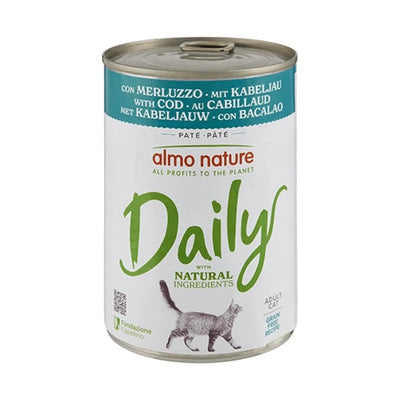 ALMO NATURE DAILY CON MERLUZZO 400 GR