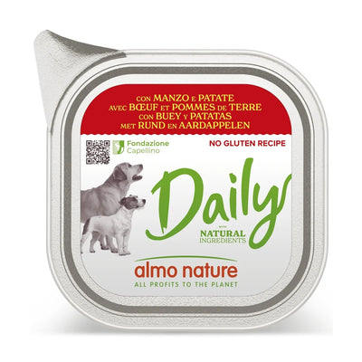 ALMO NATURE DAILY CON MANZO E PATATE 100 GR