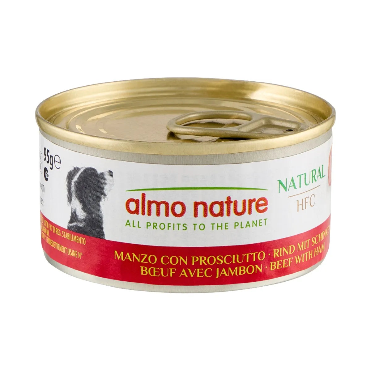 ALMO NATURE HFC NATURAL MANZO CON PROSCIUTTO 95 GR
