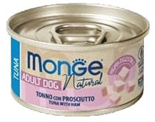 MONGE NATURAL ADULT DOG TONNO CON PROSCIUTTO 95 GR