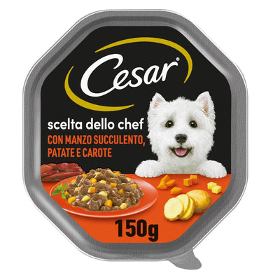 CESAR SCELTA DELLO CHEF CON MANZO PATATE E CAROTE 150 GR