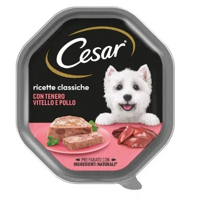 CESAR RICETTE DI CAMPAGNA CON TENERO VITELLO E TACCHINO 150 GR