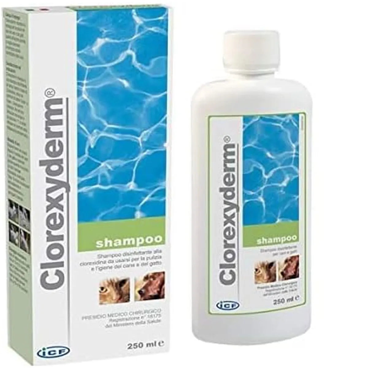 CLOREXYDERM SHAMPO 4% DISINFETTANTE A BASE DI CLOREXDINA 250 ML