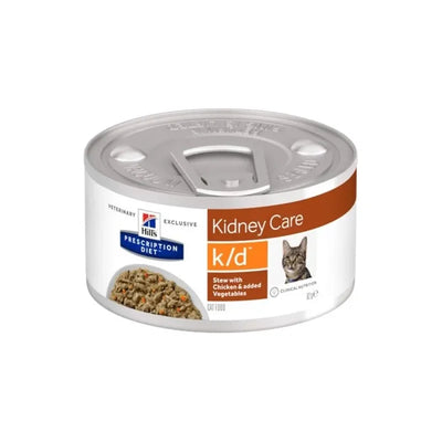 HILL'S PRESCRIPTION K/D KIDNEY CARE POLLO CON VERDURE 82 GR