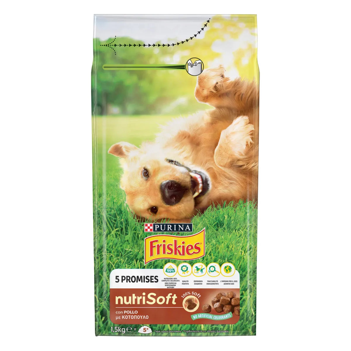 FRISKIES MINI MENU NUTRI SOFT CON POLLO KG 1,5