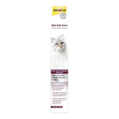 GIM CAT CREMA MALT SOFT EXTRA DAYLY ANTI-HAIRBALL SUPPORT 200 GR