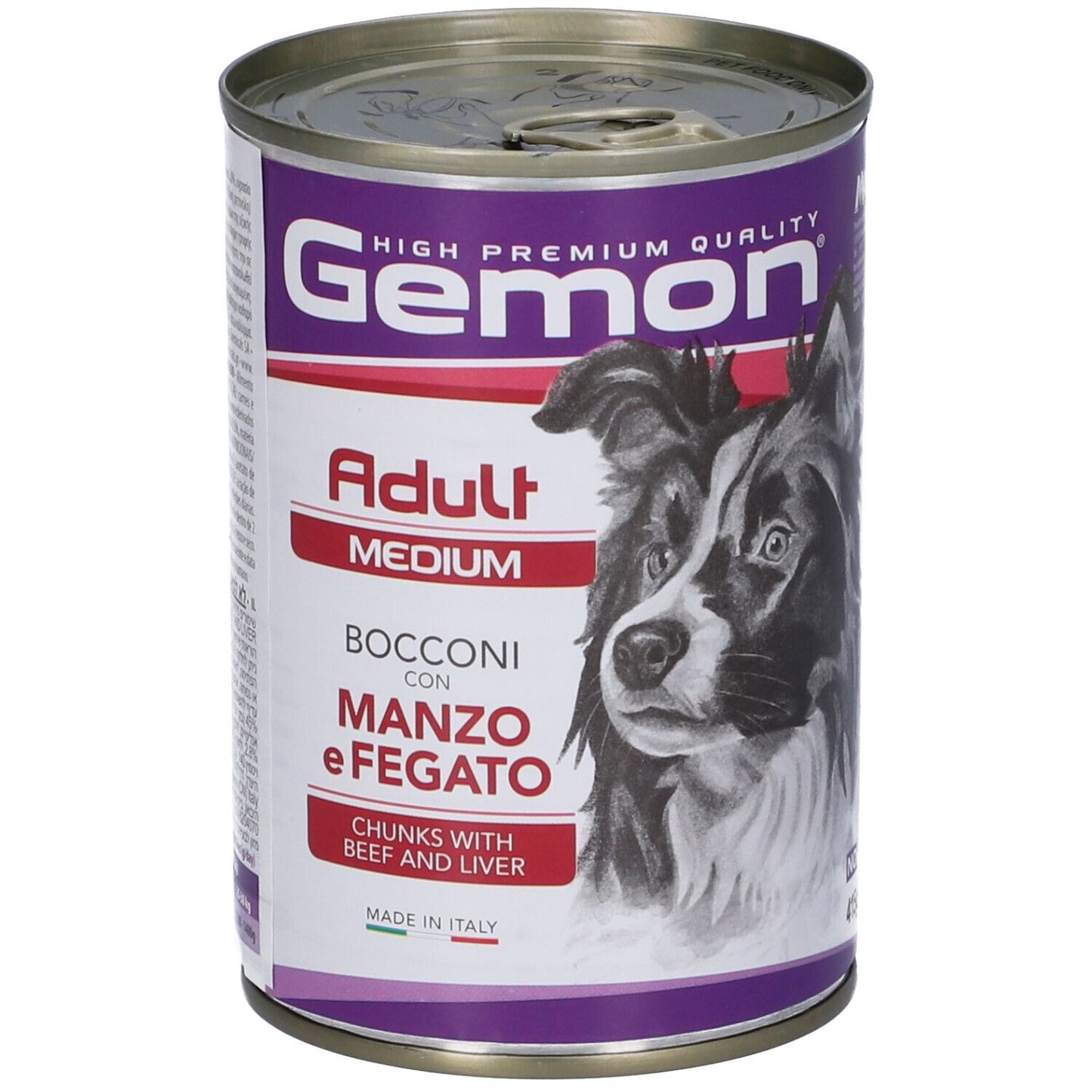 GEMON ADULT BOCCONCINI CON TRIPPA DI MANZO E FEGATO GR 415