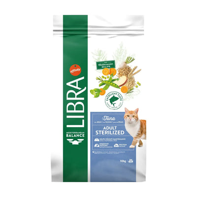 LIBRA CAT STERILIZZATO CON TONNO 10 KG