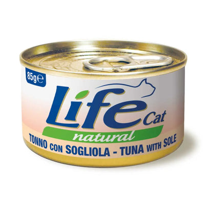 LIFE NATURAL TONNO CON SOGLIOLA 85 GR