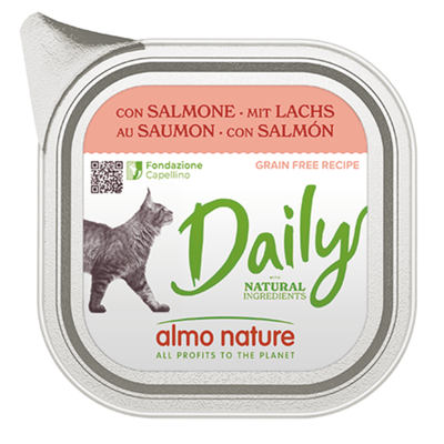 ALMO NATURE DAILY CON SALMONE 100 GR