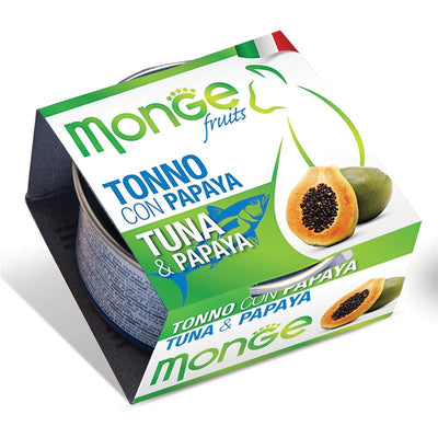 MONGE FRUIT TONNO CON PAPAYA 80 GR