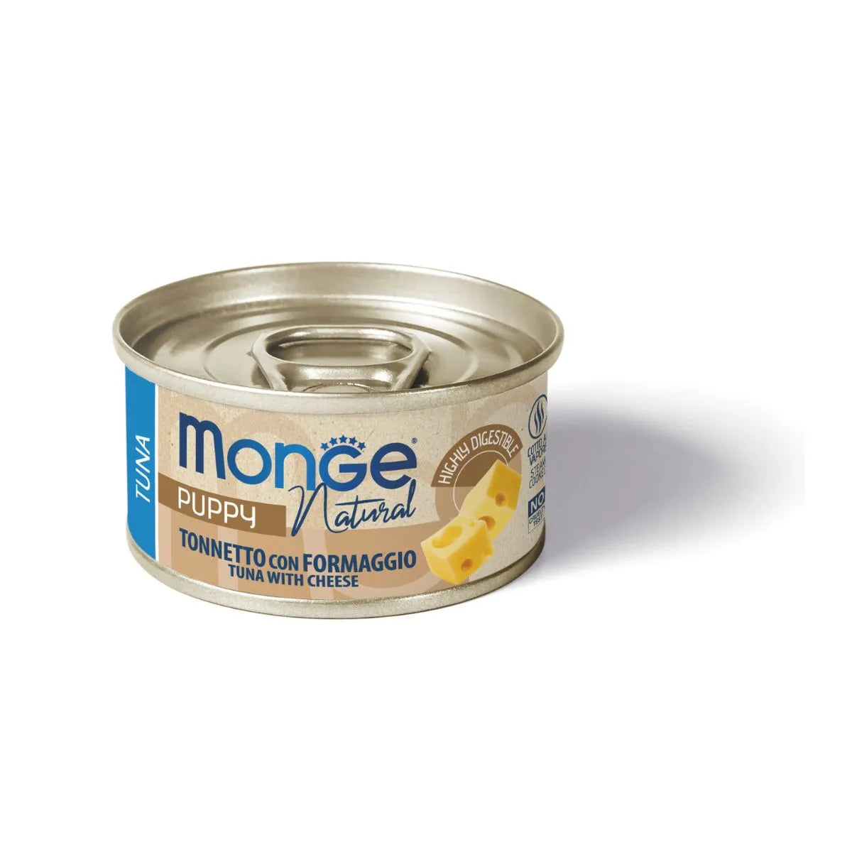 MONGE NATURAL DOG PUPPY TONNO CON FORMAGGIO 95 GR