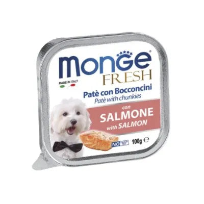 MONGE FRESH  CON SALMONE 100 GR.