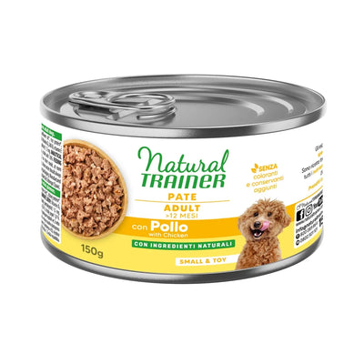 NATURAL TRAINER SMALL TOY ADULT PATE' 150 GR CON POLLO.